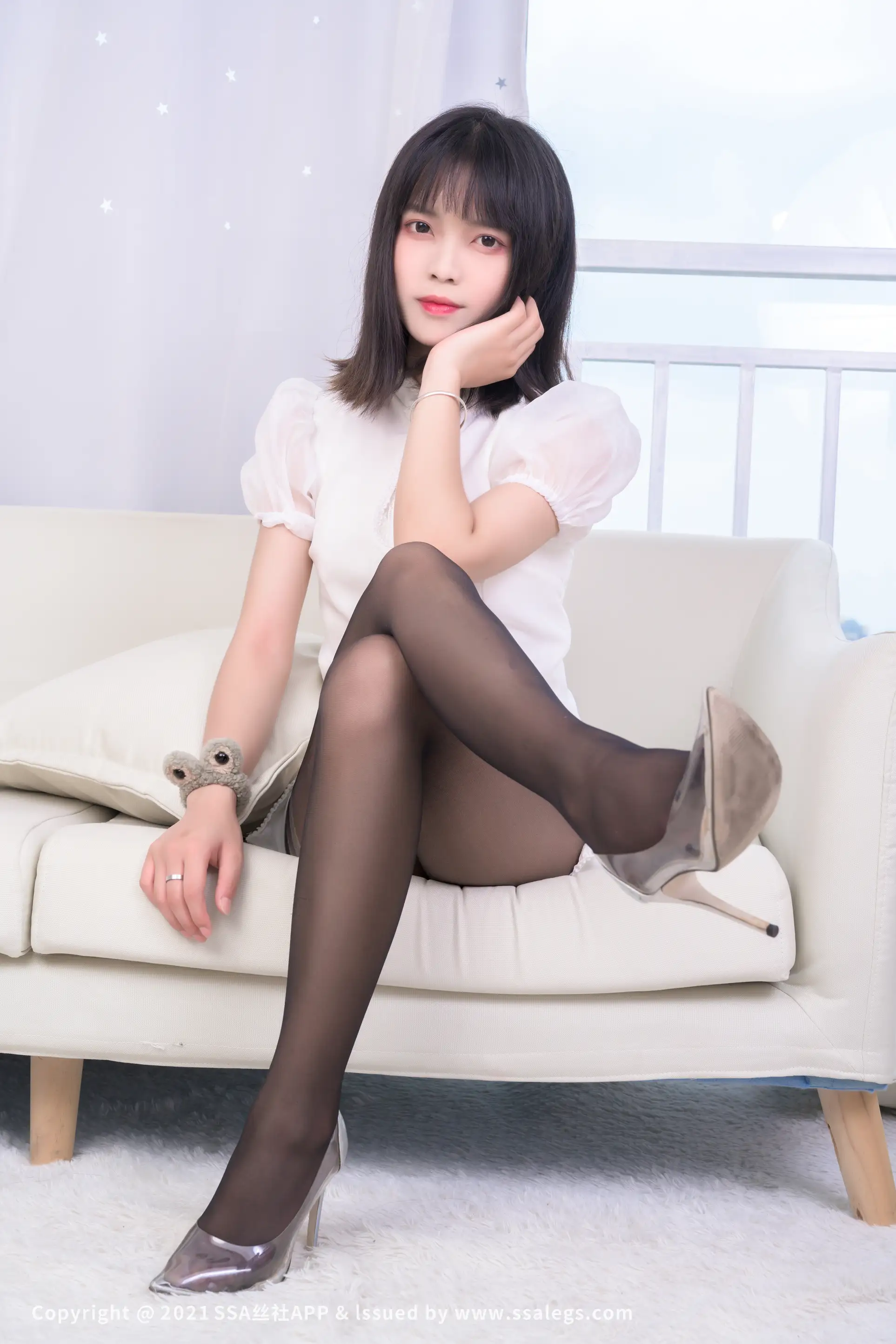 [Mzsock] NO.664 Leg model Dandan’s black stockings and beautiful feet (Part 1) silk club#[118P]-16