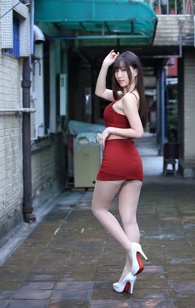 [Mzsock] NO.100 Zhang Yazhu tight skirt stockings high heels beautiful legs street photography#[64P]-56